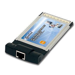 CARTE ETHERNET PC CARD 10/100 MB/S AVEC LED