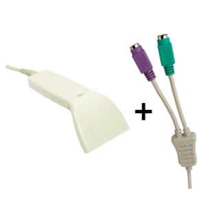 DOUCHETTE CODE-BARRES PS/2-USB 8cm CCD