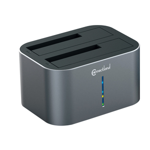 Station d'accueil USB v3.0 pour disques durs GDPD07T-SIL Connectland