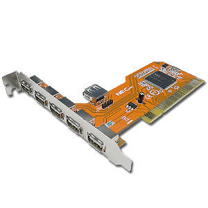 CARTE PCI 5 PORTS USB v2.0