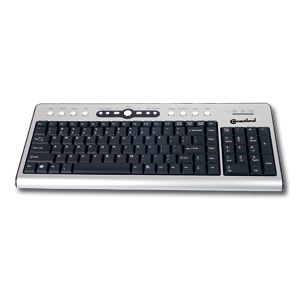 CLAVIER MULTIMEDIA ULTRA PLAT USB