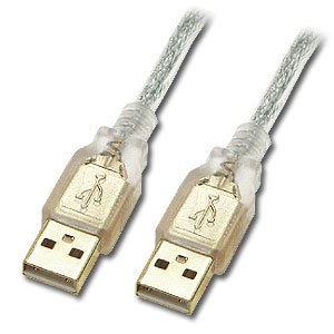 CABLE USB A MALE VERS A MALE 1.8M