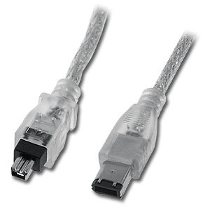CABLE IEEE 1394A 6PINS/4PINS 3M