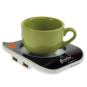 RECHAUFFE TASSE AVEC HUB 4 PORTS USB v2.0 