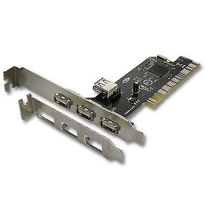 CARTE PCI 3 PORTS USB V2.0 