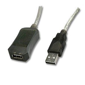 CABLE PROLONGATEUR USB v2.0 5M ACTIF