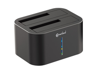 Station d'accueil USB Type C v3.1 GEN 2 pour disques durs GDPD07-GEN2-BK Connectland